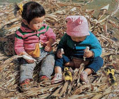 李忠华 2005年作 小伙伴